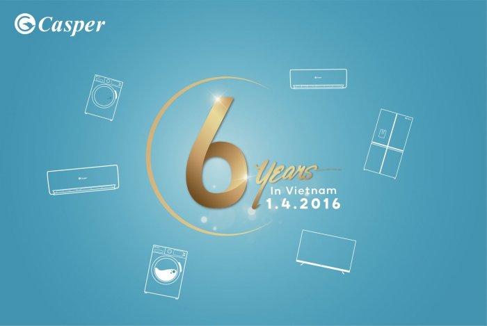 Kỉ niệm 6 năm Casper gia nhập thị trường Việt Nam