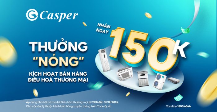 THƯỞNG “NÓNG” KÍCH HOẠT BÁN HÀNG ĐIỀU HOÀ THƯƠNG MẠI