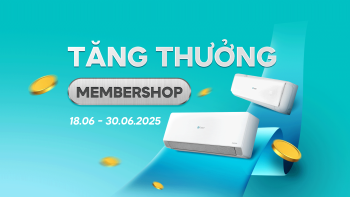GÓI TĂNG THƯỞNG ĐIỀU HÒA DI ĐỘNG VÀ TREO TƯỜNG | DÀNH CHO MEMBERSHOP