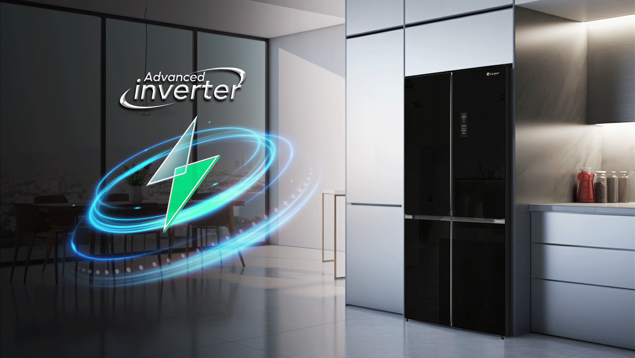 Công nghệ Advanced Inverter tiết kiệm điện