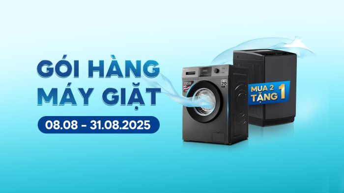 GÓI HÀNG MÁY GIẶT | MUA 2 TẶNG 1
