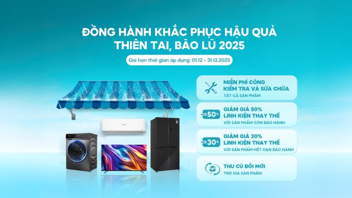 CASPER TIẾP TỤC ĐỒNG HÀNH KHẮC PHỤC HẬU QUẢ THIÊN TAI, BÃO LŨ NĂM 2025