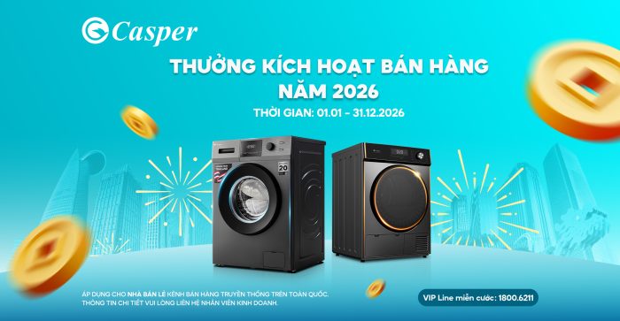 THƯỞNG KÍCH HOẠT BÁN HÀNG LÊN TỚI 50.000Đ/ CHIẾC MÁY GIẶT HOẶC MÁY SẤY*
