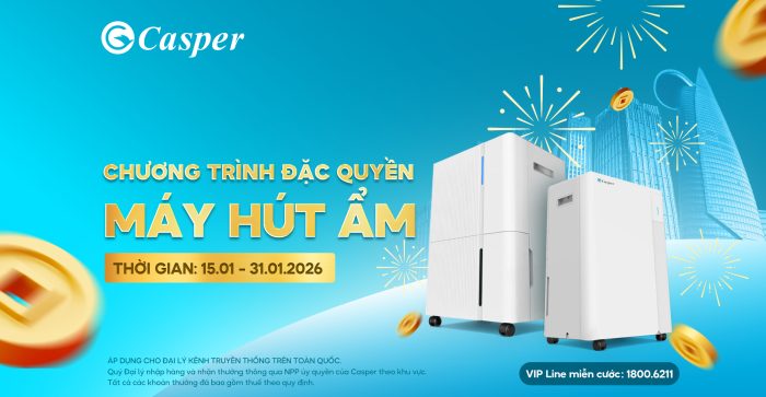 CHƯƠNG TRÌNH ĐẶC QUYỀN MÁY HÚT ẨM | MUA 2 TẶNG 1*
