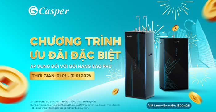 CHƯƠNG TRÌNH ƯU ĐÃI ĐẶC BIỆT MÁY LỌC NƯỚC | THƯỞNG LÊN TỚI 2.000.000Đ*